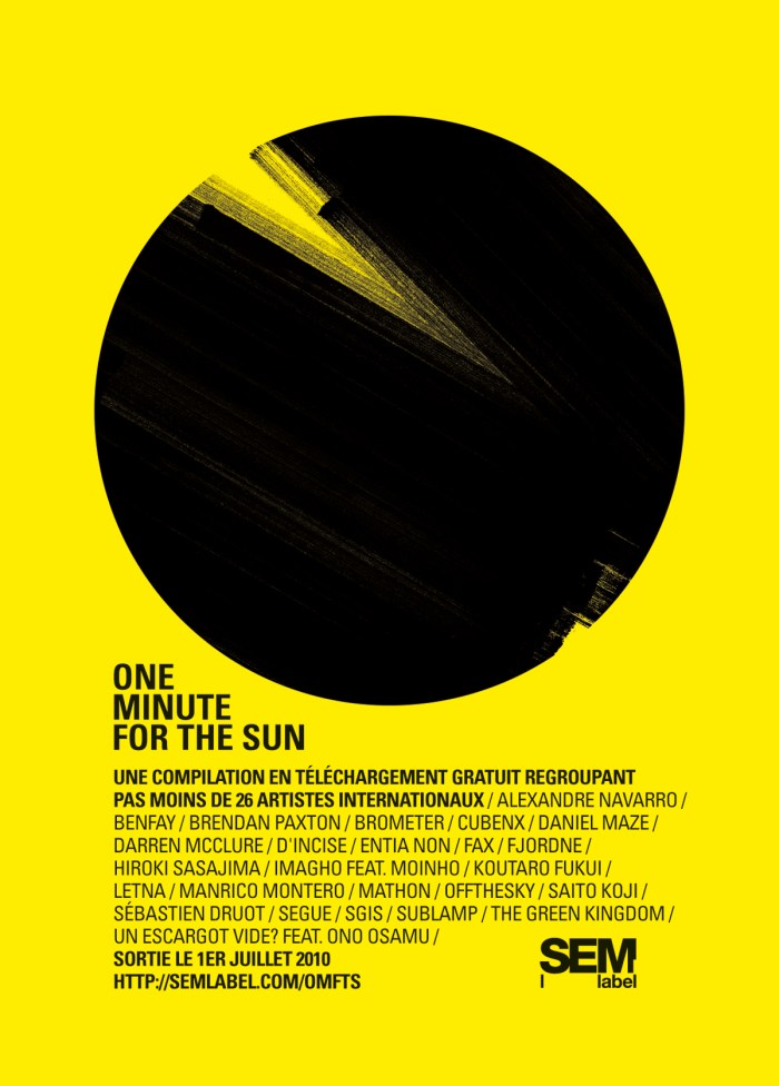 Various @ SEM label - ONE MINUTE FOR THE SUN